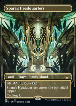 Spara's Headquarters Streets of New Capenna Alternate Art